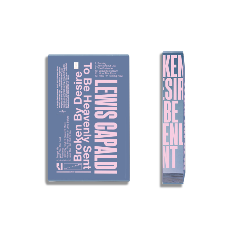 Broken By Desire To Be Heavenly Sent by Lewis Capaldi - Alternative Artwork Cassette #3 - shop now at Lewis Capaldi store