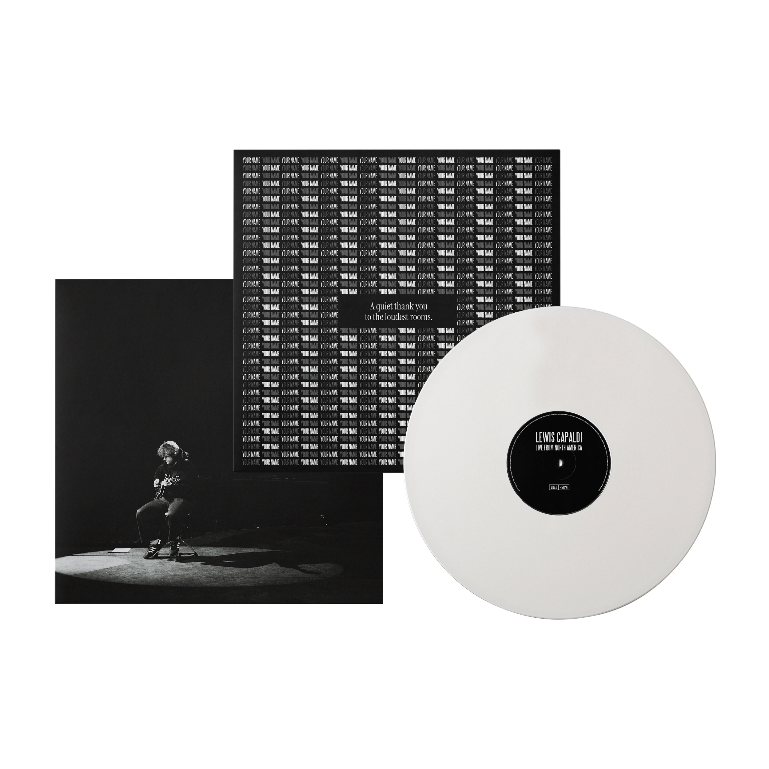 Lewis Capaldi Live From America White Vinyl 446029