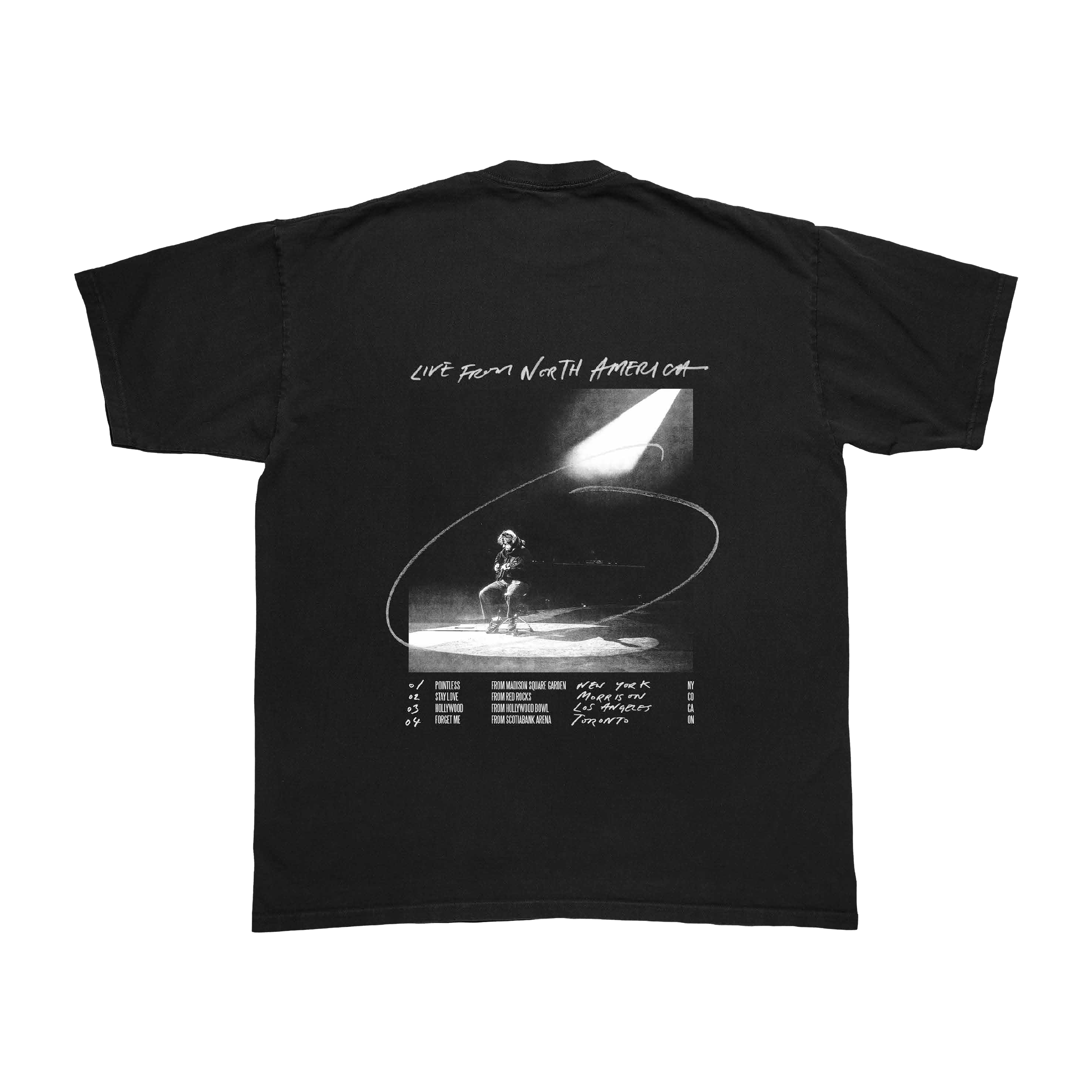 Lewis Capaldi Live From North America Vinyl + T-Shirt 446007