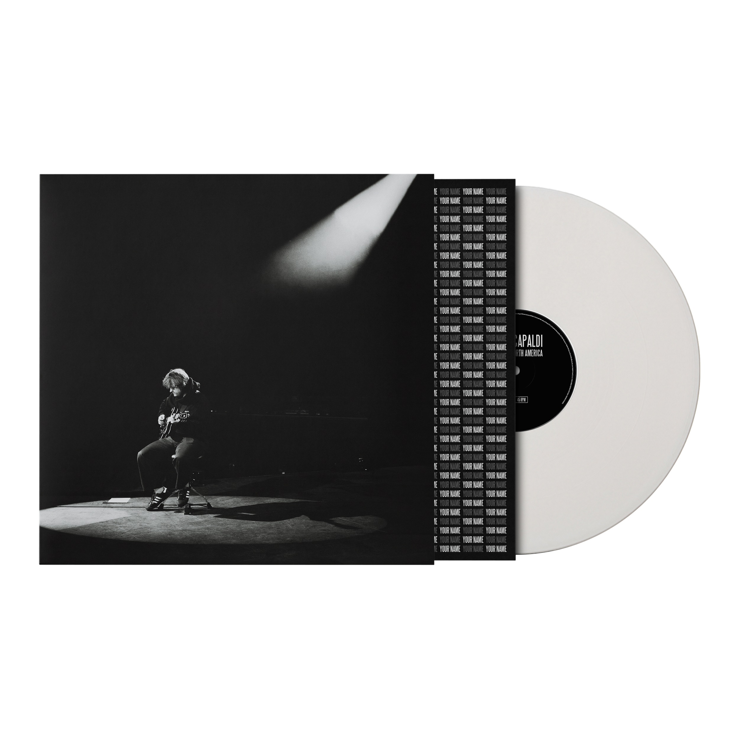 Lewis Capaldi Live From North America Vinyl + T-Shirt 446013
